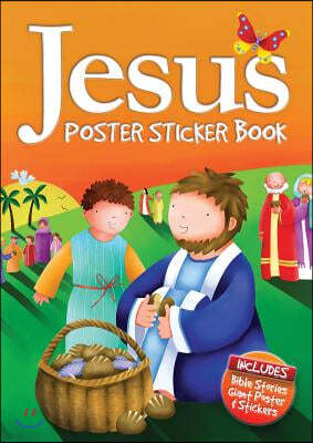 Jesus Poster Sticker Book