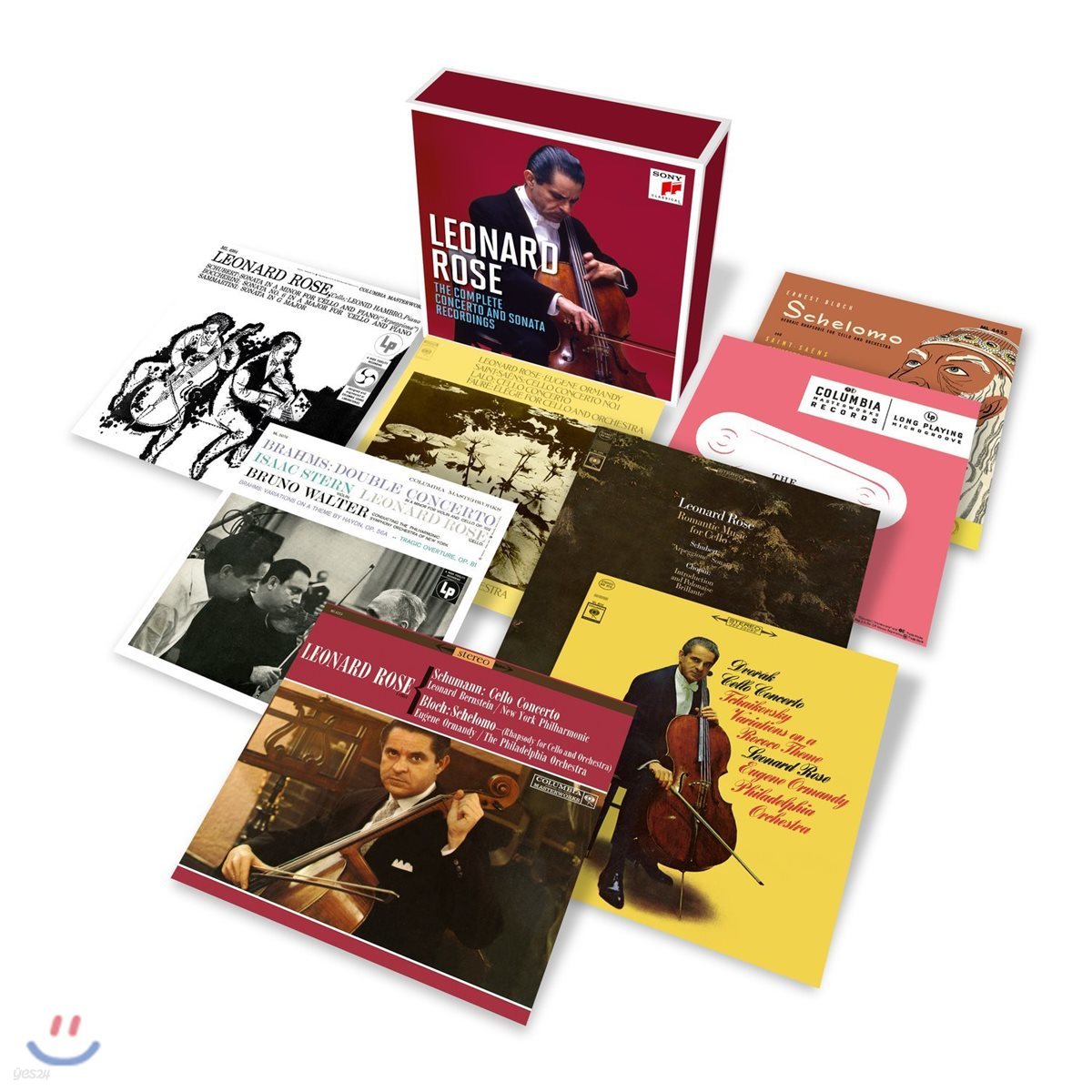 레너드 로즈 - 첼로 소나타 & 협주곡 녹음 전집 (Leonard Rose - The Complete Concerto and Sonata Recordings)