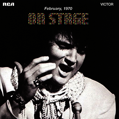 Elvis Presley — On Stage - February 1970 (Gatefold)(Poster) 앨범 커버