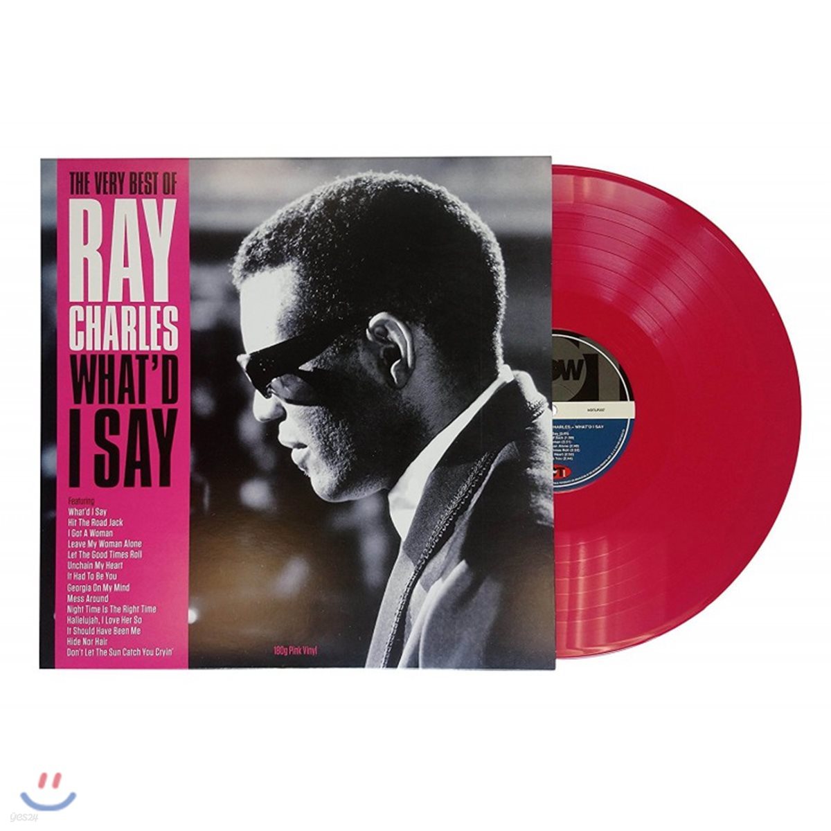 Ray Charles (레이 찰스) - What&#39;d I Say [핑크 컬러 LP]