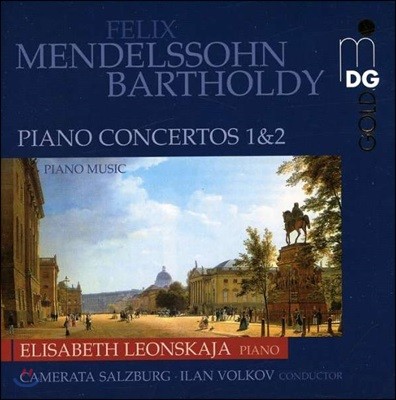 Elisabeth Leonskaja ൨: ǾƳ ְ 1, 2 (Mendelssohn: Piano Concertos Nos. 1, 2)