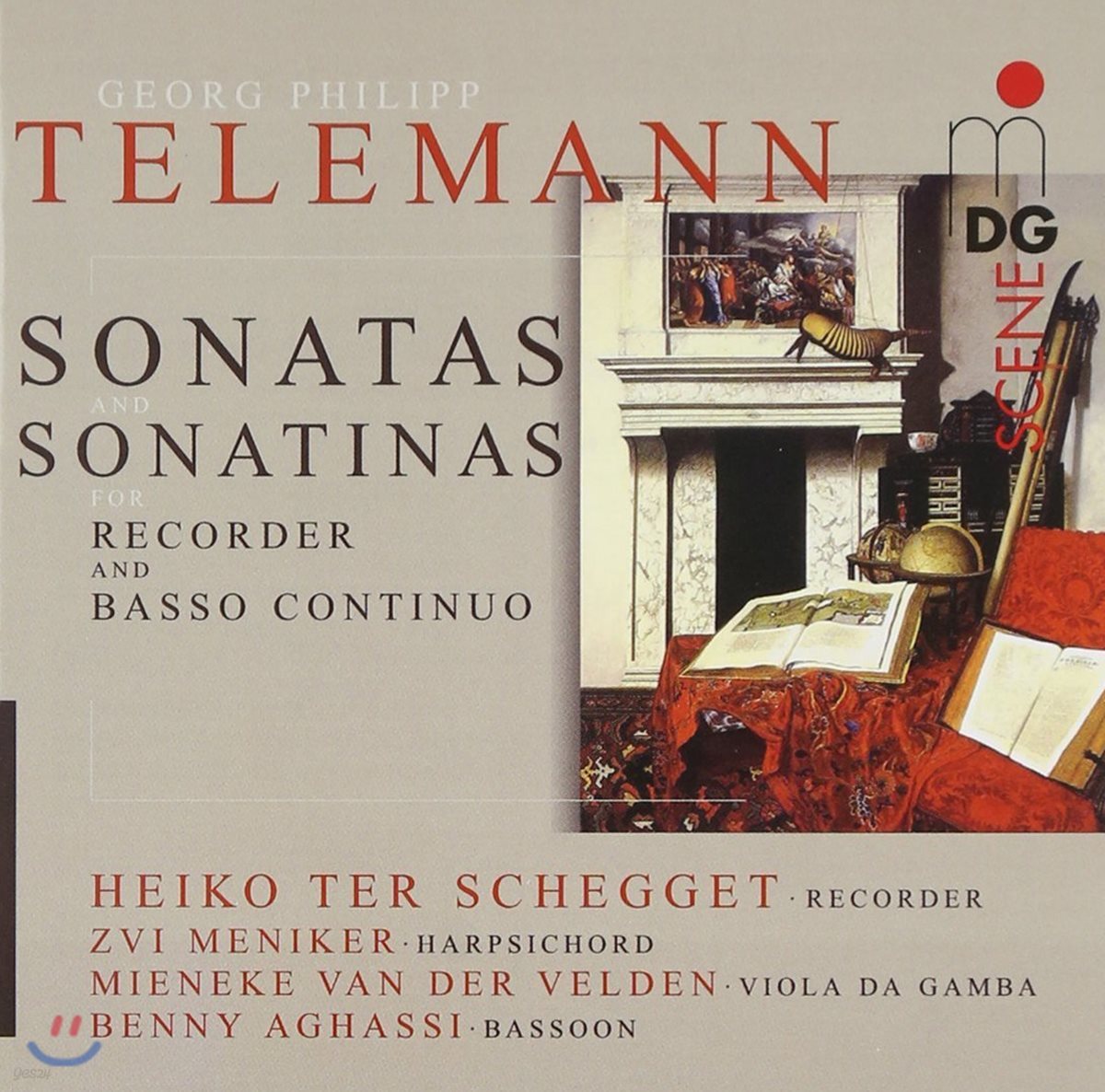 Mieneke van der Velden / Zvi Meniker / Heiko Ter Schegget 텔레만: 리코더와 통주저음을 위한 소나타와 소나티나 (Telemann: Sonatas &amp; Sonatinas)