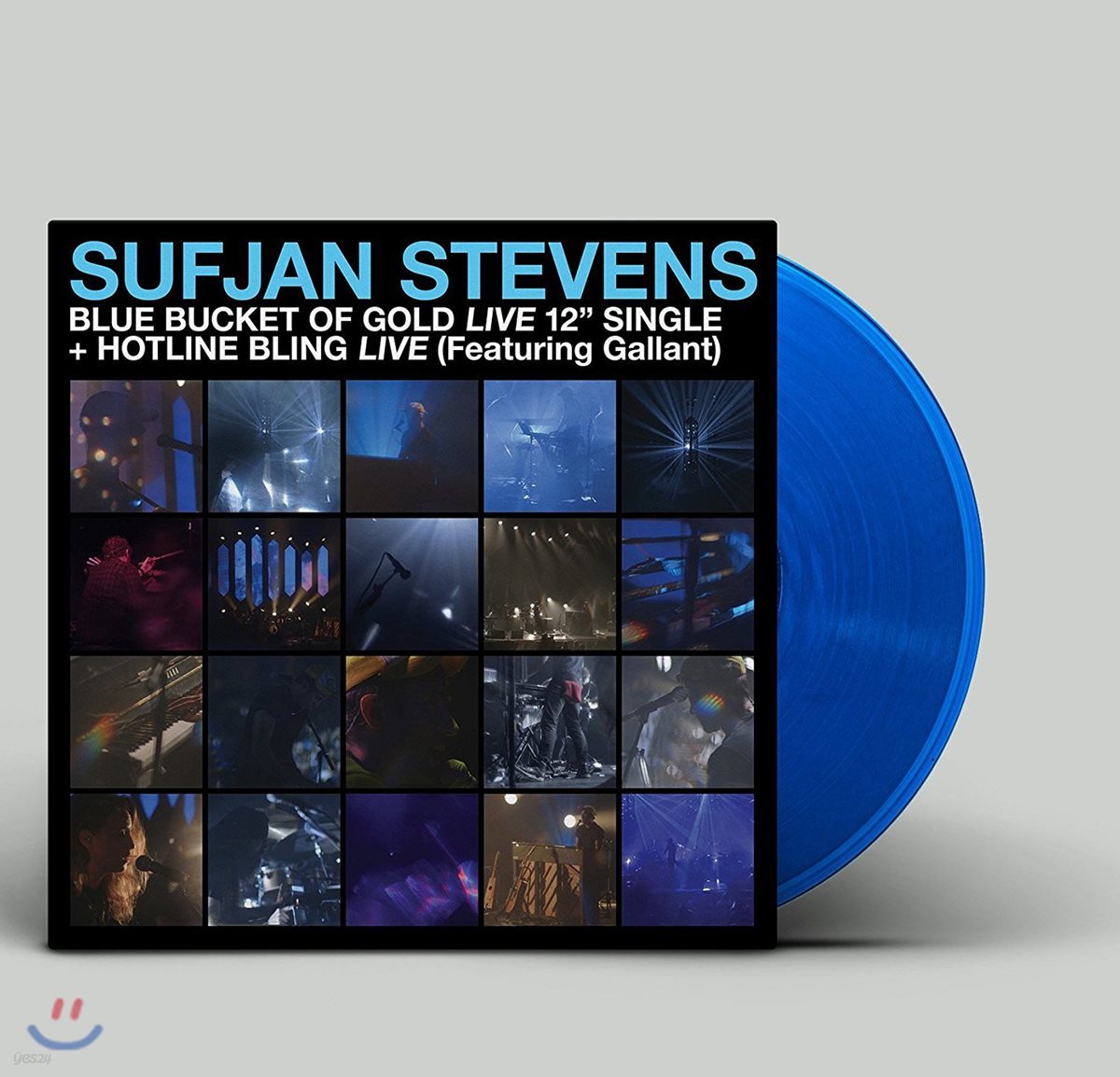 Sufjan Stevens - Blue Bucket Of Gold / Hotline Bling (Live) 수프얀 스티븐스 라이브 앨범 [12인치 반투명 블루 컬러 LP]