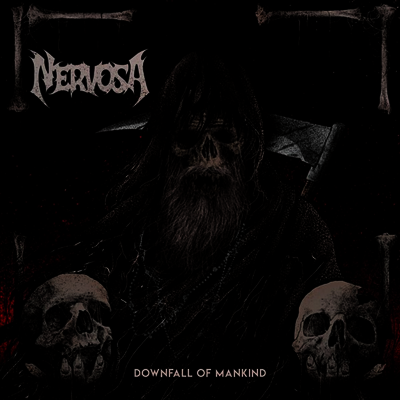 Nervosa — Downfall Of Mankind 앨범 커버