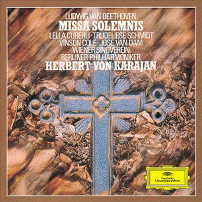 亥:  ̻ (Beethoven: Missa Solemnis) (Ltd. Ed)(UHQCD)(Ϻ) - Herbert Von Karajan