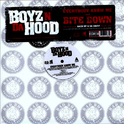 Boyz N Da Hood — Everybody Know Me 앨범 커버