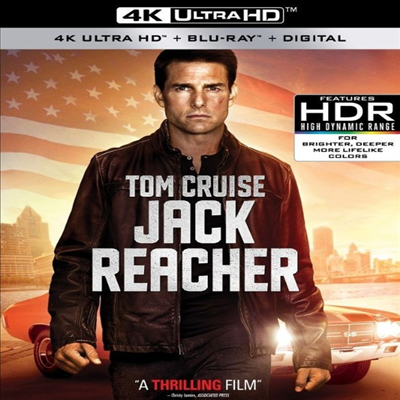 Jack Reacher ( ó) (2012) (ѱڸ)(4K Ultra HD + Blu-ray + Digital)