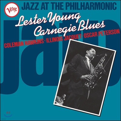 Lester Young — Jazz At The Philharmonic: Lester Young Carnegie Blues 앨범 커버
