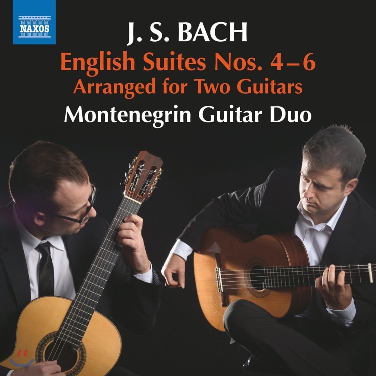 Montenegrin Guitar Duo 바흐: 영국 모음곡 4-6번 - 기타 이중주 편곡반 (Bach: English Suites Nos. 4-6)