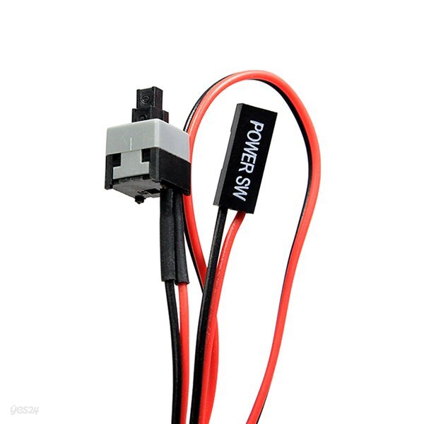 HDTOP PC 전원 리셋 파워 스위치 케이블 50CM HT-I06