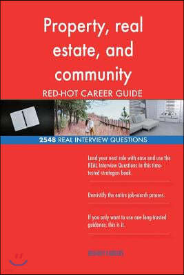 Property, real estate, and community association manager RED-HOT Career; 2548 RE