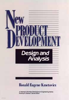 New Product Development: Design and Analysis