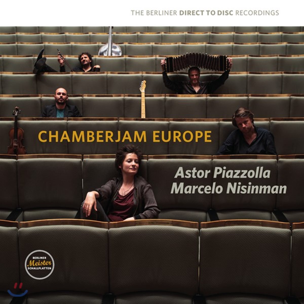 ChamberJam Europe 아스토르 피아졸라 / 마르첼로 니신만 실내악 작품집 (Astor Piazzolla / Marcello Nisinman: Chamberjam Europe) [LP]