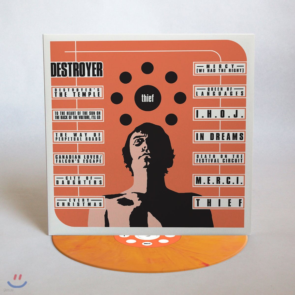 Destroyer - Thief 디스트로이어 정규 3집 [오렌지 컬러 LP]