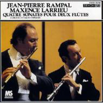  &  - ÷Ʈ  Ʋ (Rampal & M.Larrieu - Duo Recital) (Ϻ)(CD) - Jean Pierre Rampal