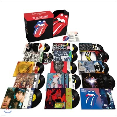 Rolling Stones — The Studio Albums Vinyl Collection 1971-2016 롤링 스톤즈 스튜디오 앨범 LP 박스 세트 앨범 커버