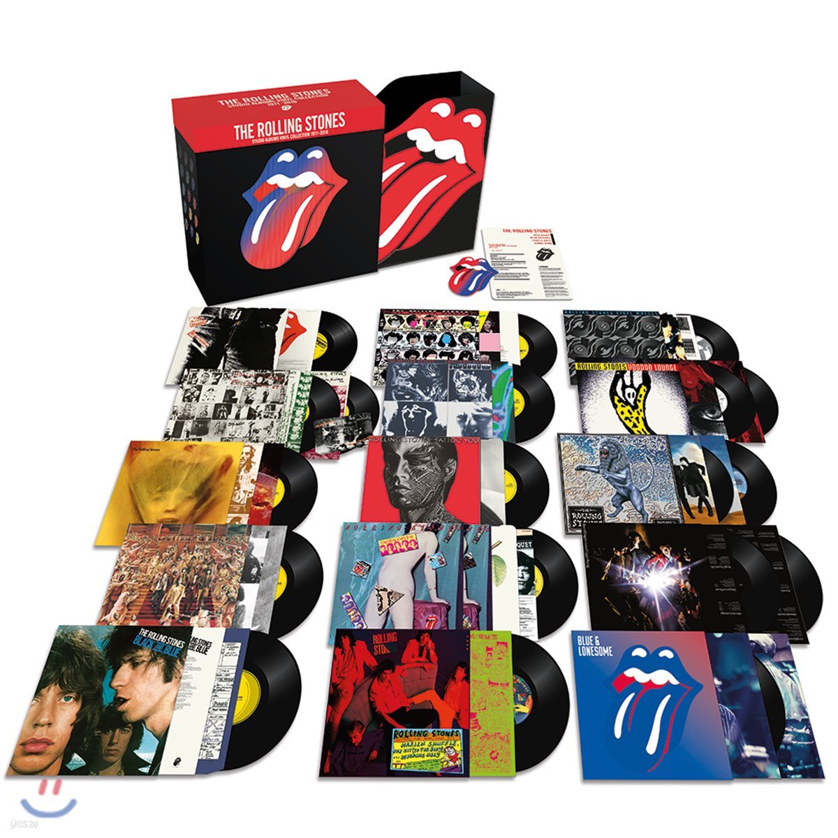 Rolling Stones - The Studio Albums Vinyl Collection 1971-2016 롤링 스톤즈 스튜디오 앨범 LP 박스 세트 [20LP]