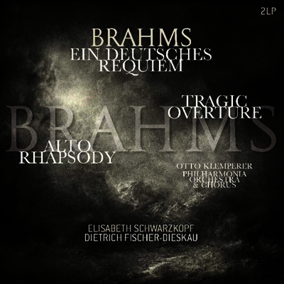 Otto Klemperer — 브람스: 독일 레퀴엠 (Brahms: Ein Deutsches Requiem op.45) - Otto Klemperer 앨범 커버