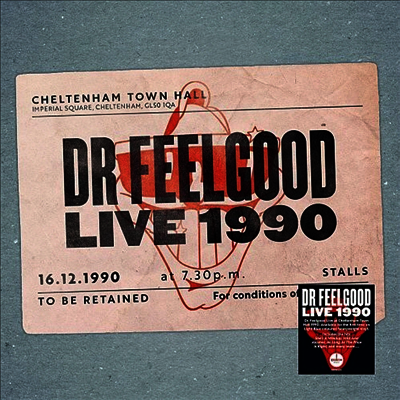Dr. Feelgood — Dr Feelgood: Live 1990 At Cheltenham Town Hall 앨범 커버