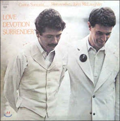 Carlos Santana / John McLaughlin (īν Ÿ,  Ʒø) - Love Devotion Surrender [LP]