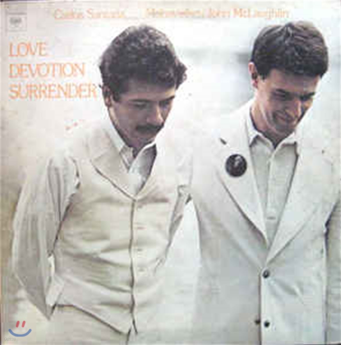 Carlos Santana / John McLaughlin (카를로스 산타나, 존 맥러플린) - Love Devotion Surrender [LP]