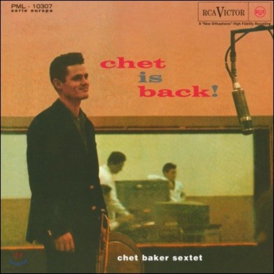 Chet Baker Sextet — Chet Is Back 앨범 커버