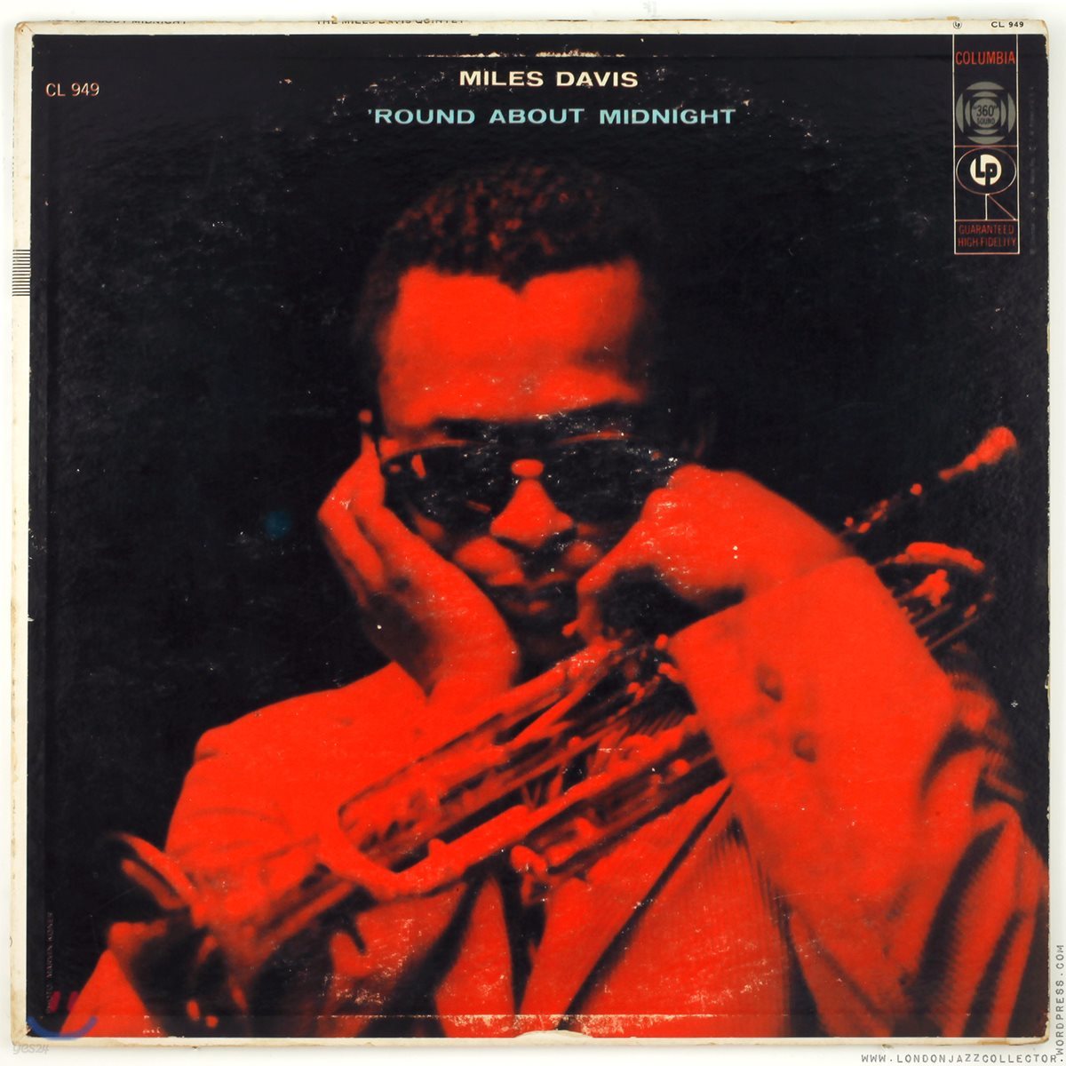 The Miles Davis Quintet (마일스 데이비스 퀸텟) - 'Round About Midnight [LP]