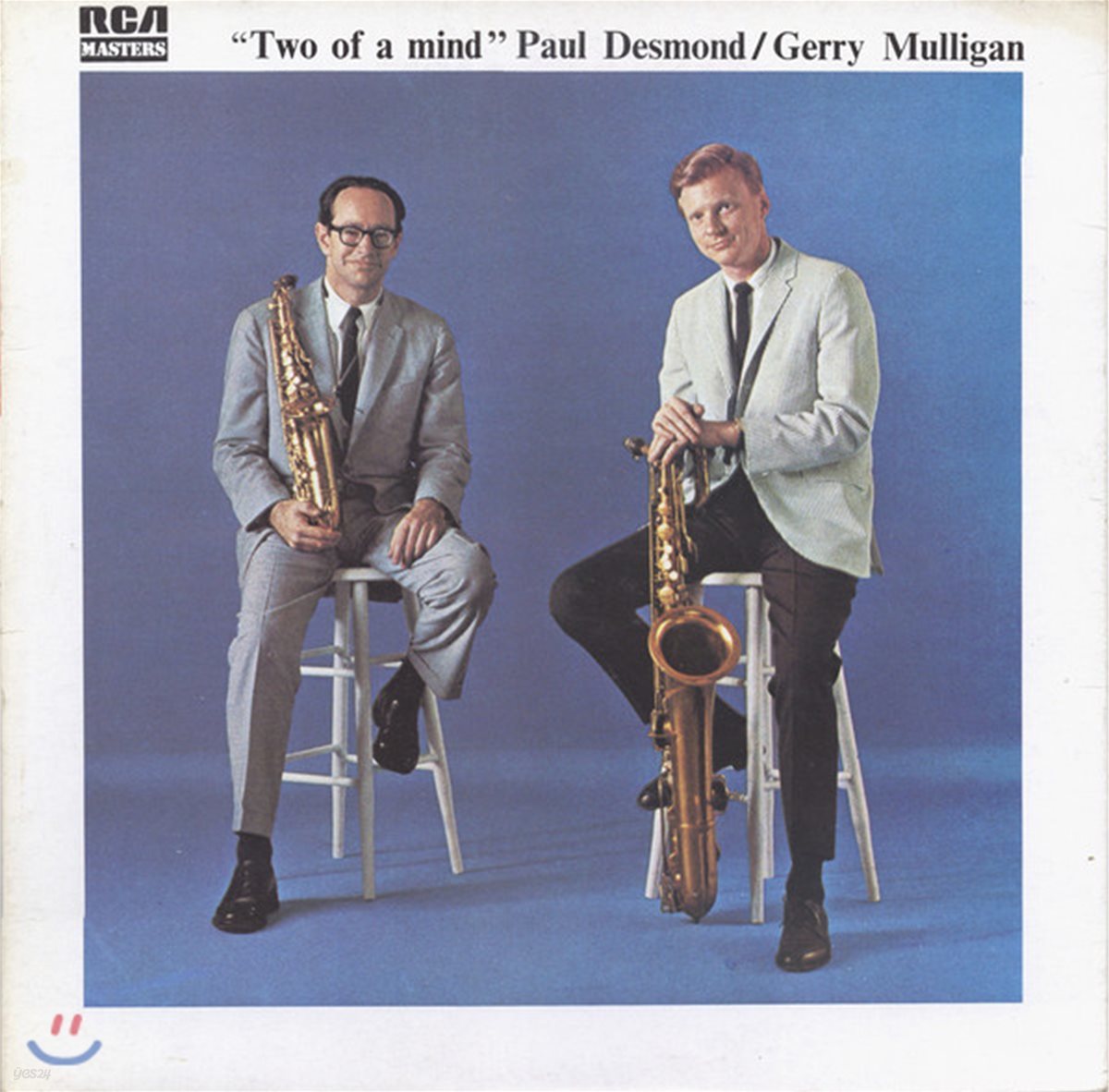 Paul Desmond & Gerry Mulligan (폴 데스몬드 & 게리 멀리건) - Two Of A Mind [LP]