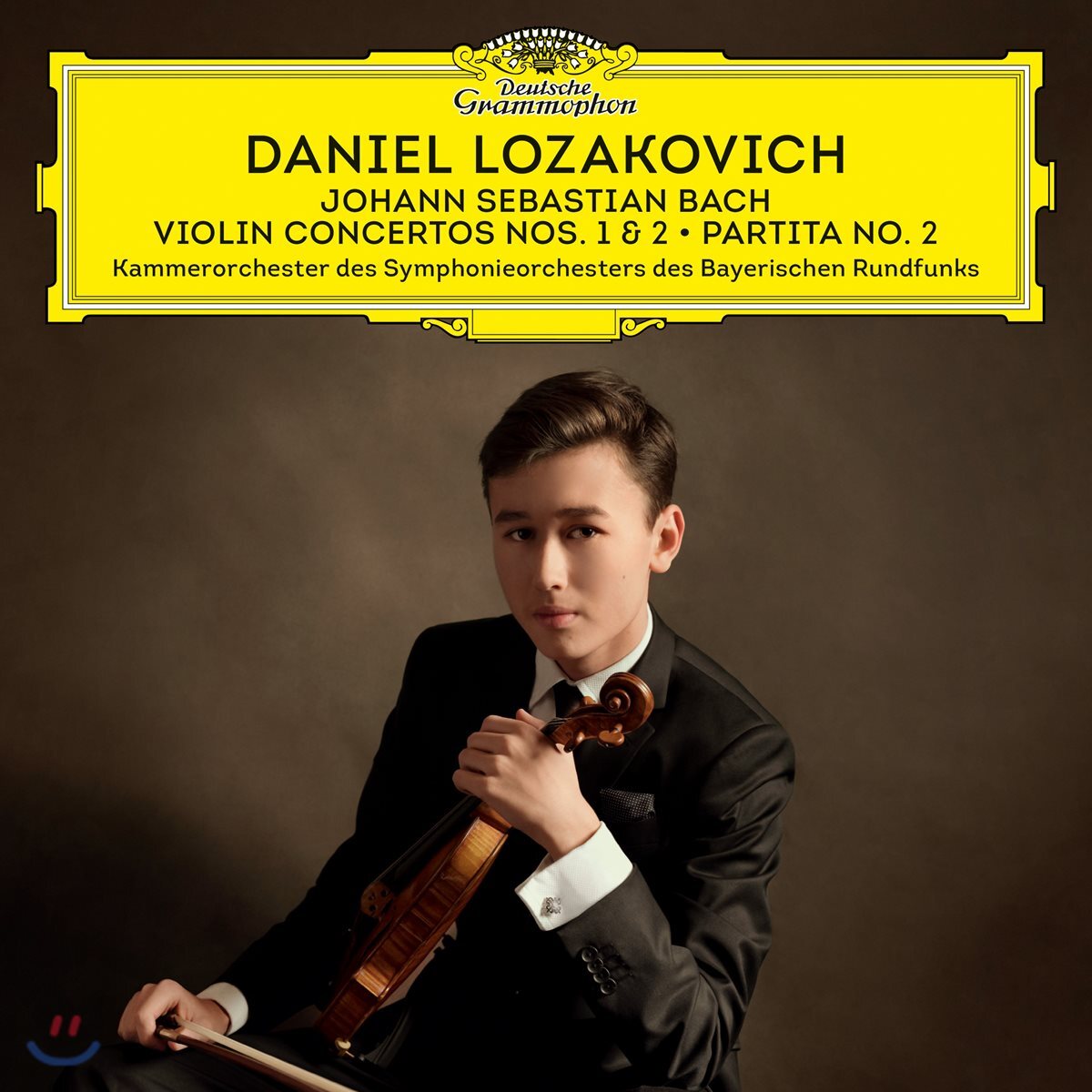 Daniel Lozakovich 다니엘 로자코비치 데뷔 앨범 - 바흐: 바이올린 협주곡, 파르티타 2번 (Bach: Violin Concertos Nos 1 & 2, Partita No. 2)