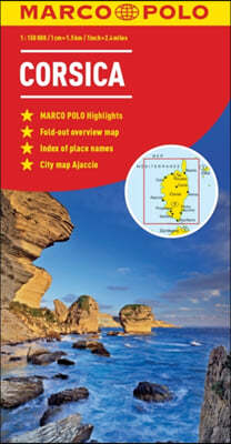 Marco Polo Map Corsica