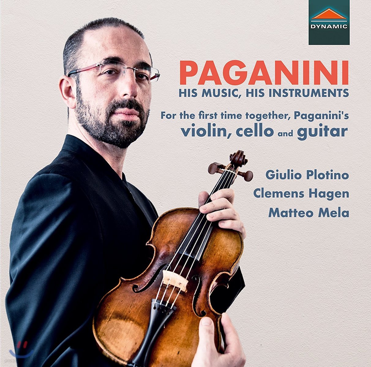 Giulio Plotino 파가니니: 바이올린 독주, 바이올린, 첼로, 기타를 위한 작품 (Paganini: Terzetto for Violin, Cello &amp; Guitar)