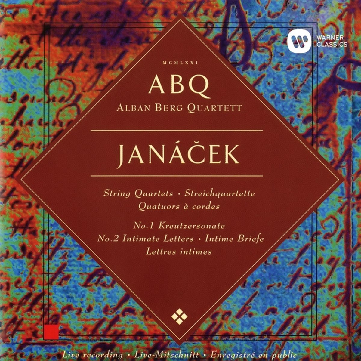 Alban Berg Quartett 야나체크: 현악사중주 1, 2번 (Janacek: String Quartets Nos 1, 2)
