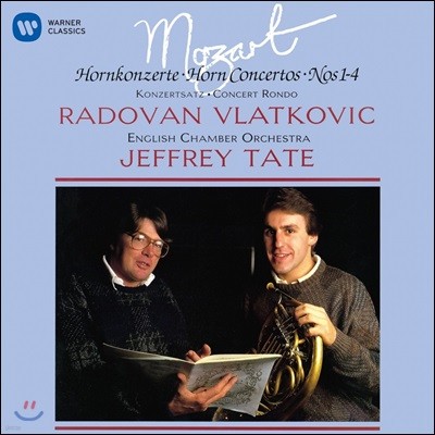 Jeffrey Tate / Radovan Vlatkovic Ʈ: ȣ ְ 1-4 (Mozart: Horn Concertos 1-4)