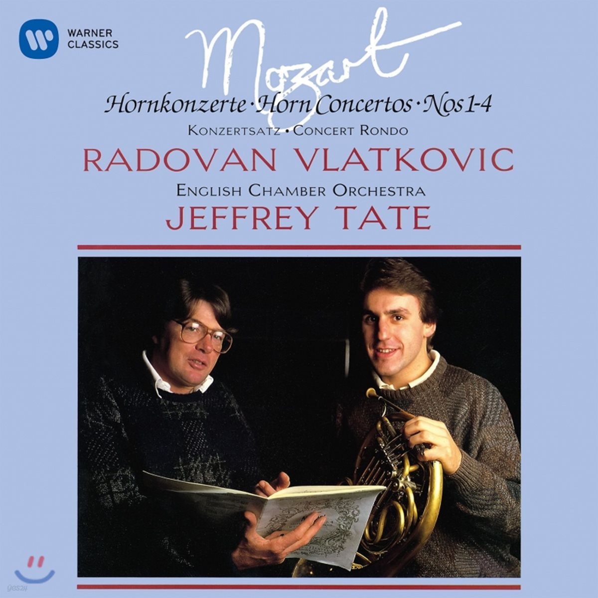 Jeffrey Tate / Radovan Vlatkovic 모차르트: 호른 협주곡 1-4번 (Mozart: Horn Concertos 1-4)