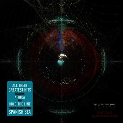 Toto — Greatest Hits: 40 Trips Around The Sun 앨범 커버