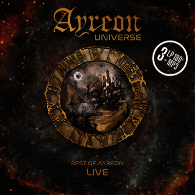 Ayreon - Ayreon Universe - Best Of Ayreon Live (Ltd .Ed)(Download Card)(Triple Gatefold)(180G)(3LP Set)