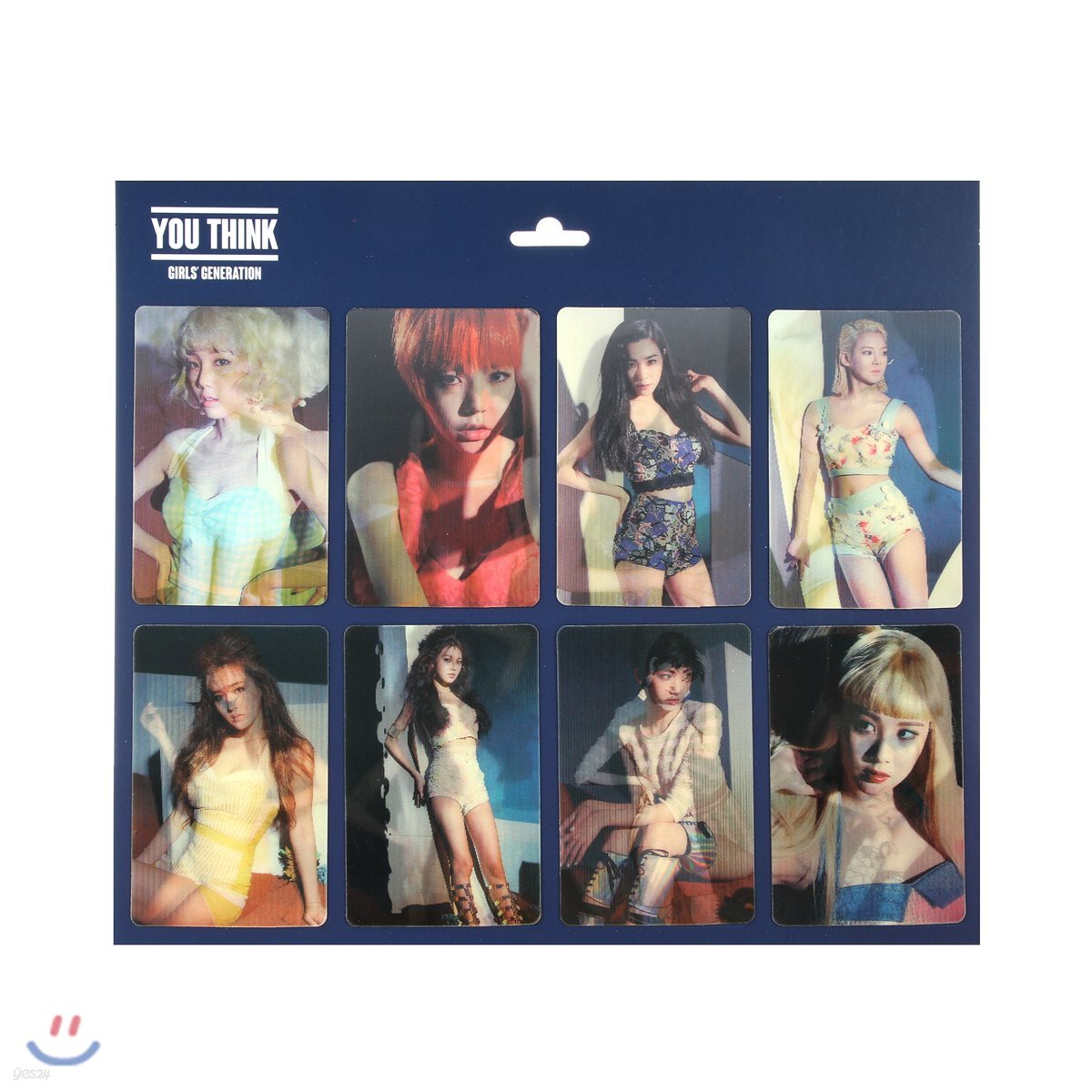 소녀시대 You Think 렌티큘러 스티커세트