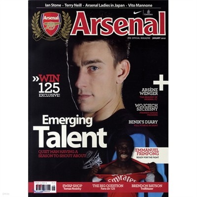 Arsenal, The Official Magazine () : 2012 01