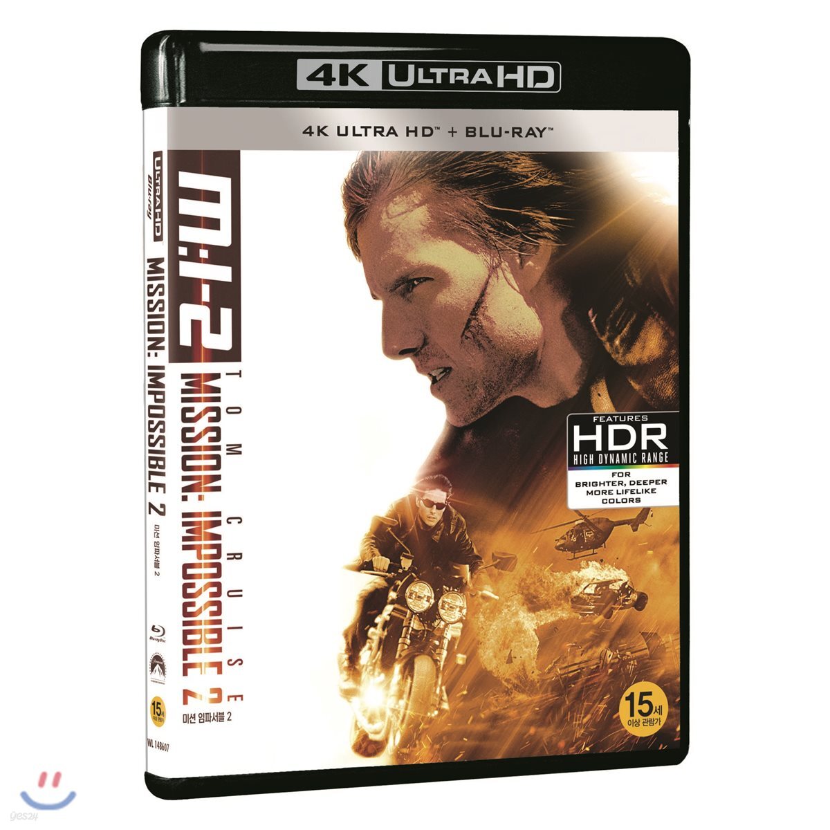 미션임파서블2 : 블루레이 + 4KUHD (2Disc)