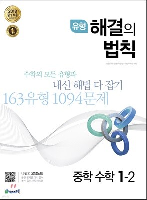 유형 해결의 법칙 중학 수학 1-2 (2024년용)