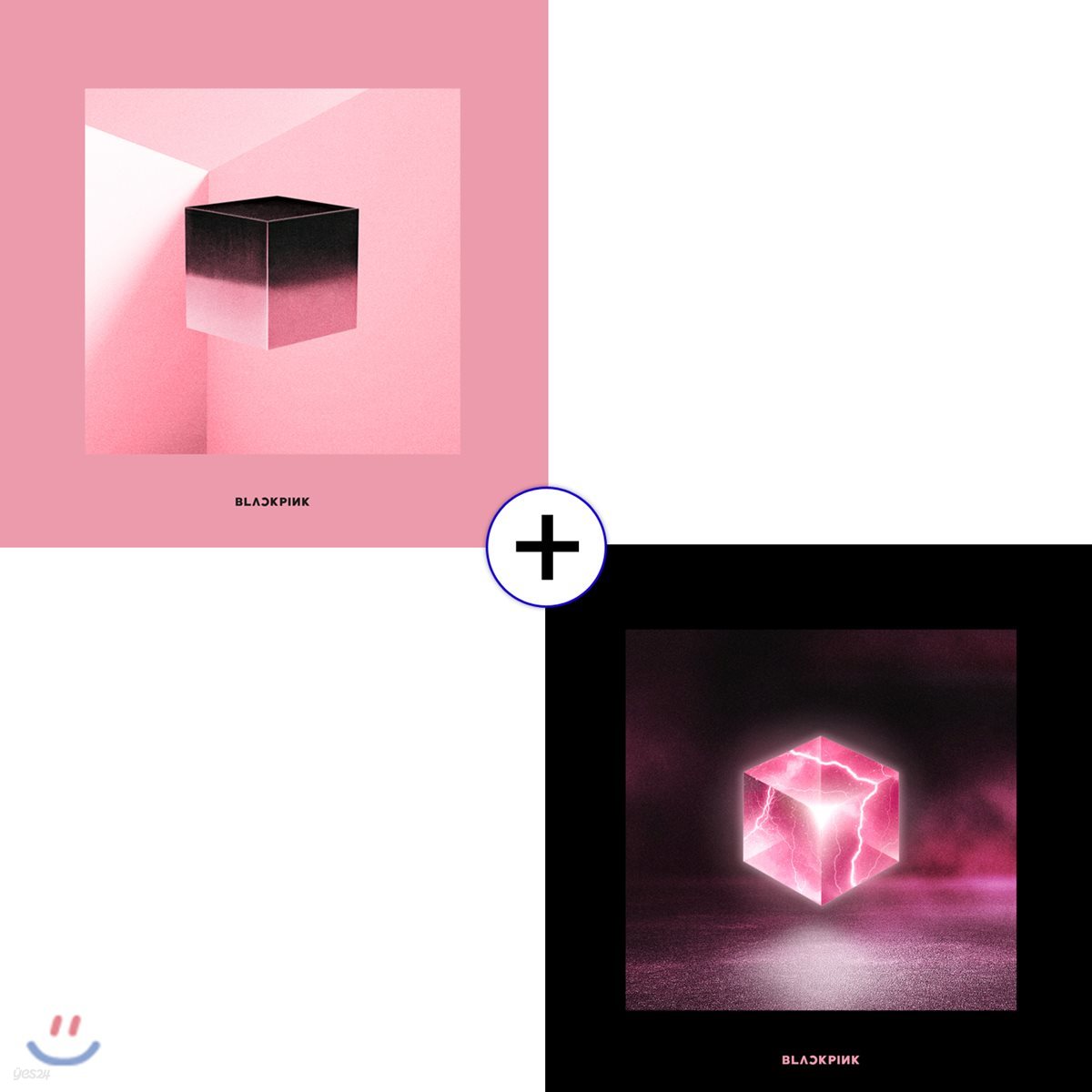블랙핑크 (Blackpink) - 미니앨범 1집 : Square Up [Black + Pink / SET]