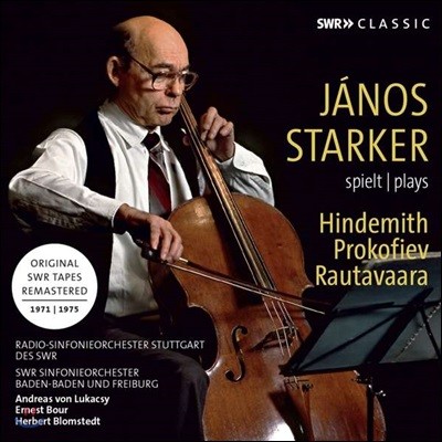 Janos Starker ߳뽺 ŸĿ ϴ Ʈ / ǿ / Ÿٶ (Hindemith: Cello Concerto / Prokofiev: Sinfonia Concertante in E minor / Rautavaara: Cello Concerto No. 1, Op. 41)