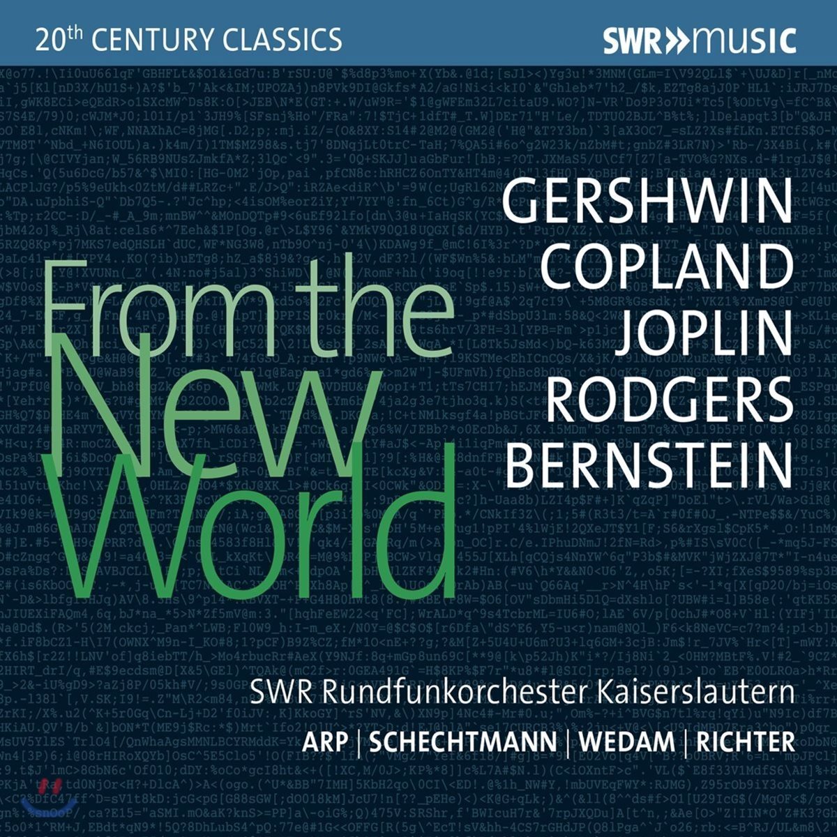 SWR Rundfunkorchester Kaiserslautern 현대 관현악 작품집 - 신세계로부터 (From The New World)