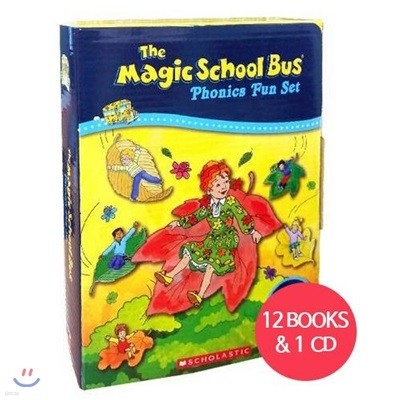 The Magic School Bus Phonics Fun Boxed Set (Book+CD) 