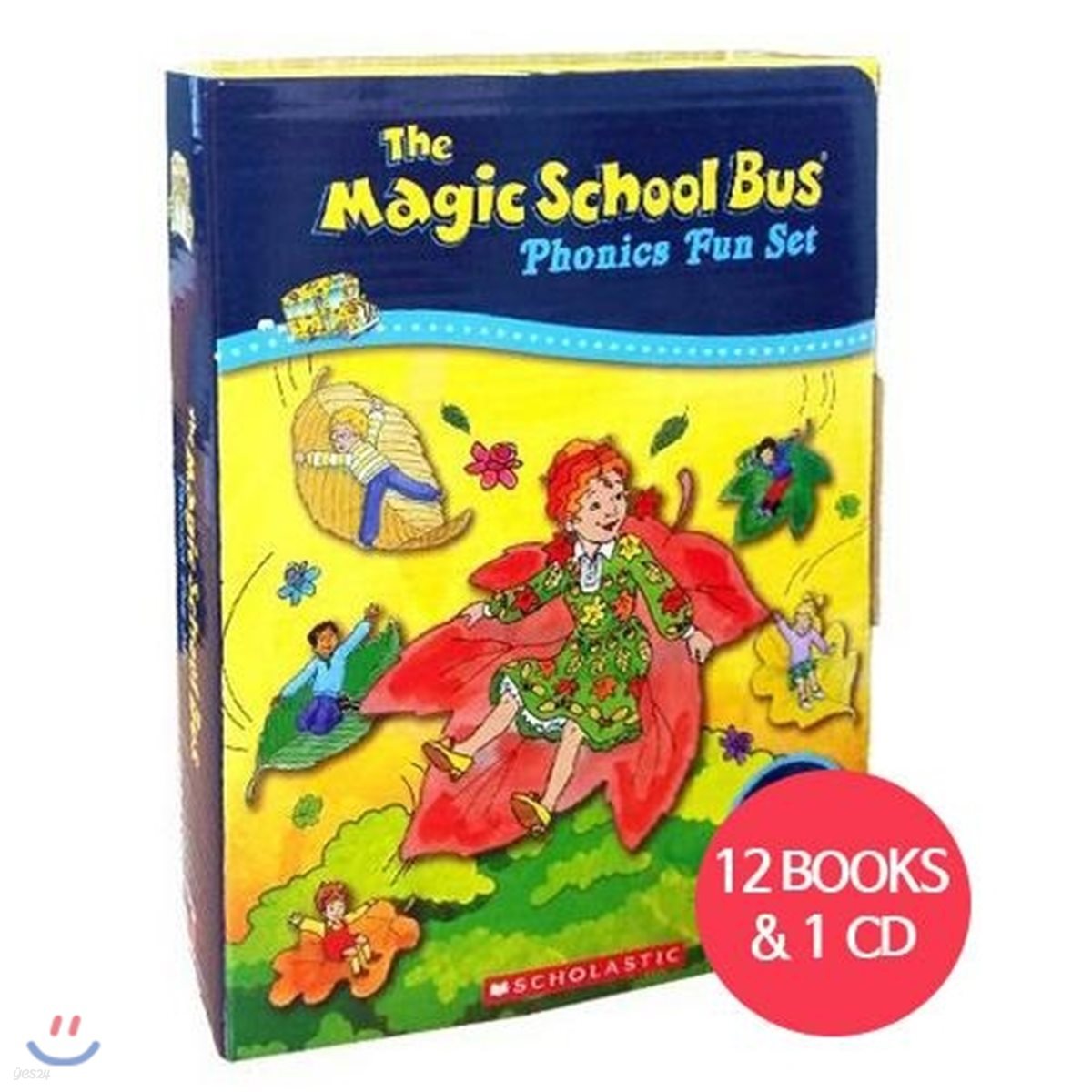 The Magic School Bus Phonics Fun Boxed Set (Book+CD) 