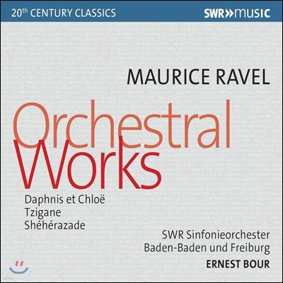 Ernest Bour 라벨: 관현악 작품집 - 다프니스와 클로에, 치간느, 세헤라자데 외 (Ravel: Orchestral Works)