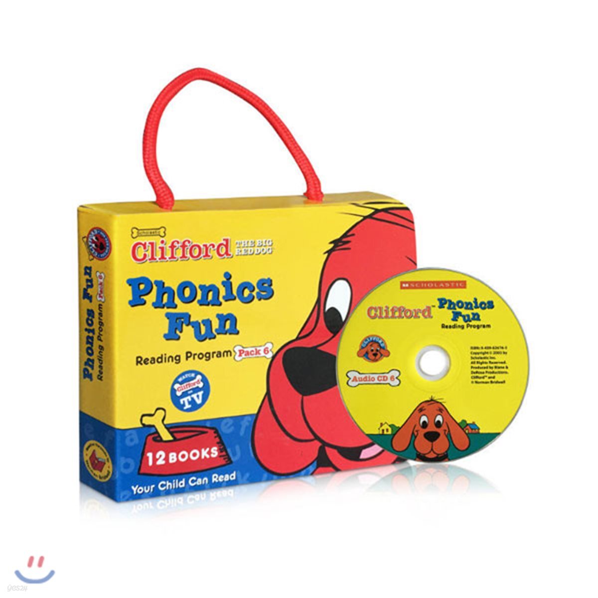 Clifford Phonics Fun Pack With CD #6