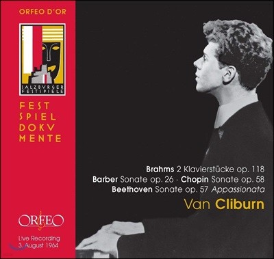 Van Cliburn 베토벤: 피아노 소나타 23번 / 쇼팽: 피아노 소나타 3번 외 (Beethoven: Piano Sonata No .23 in F minor 'Appassionata' / Chopin: Piano Sonata No. 3 in B minor, Op. 58)