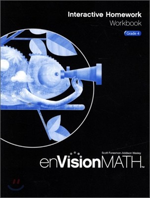 EnVisionMATH Grade 4 : Interactive Homework Workbook