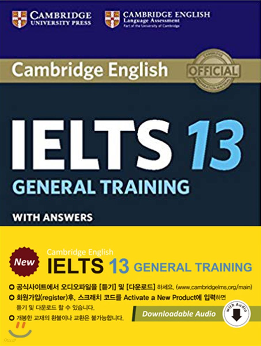 Cambridge IELTS 13 : General Training Student's Book with Answers